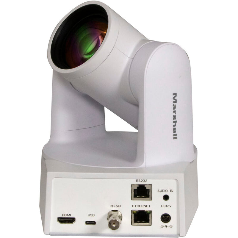 Marshall Electronics CV612-TWI Compact 12x Auto-Track PTZ Camera White