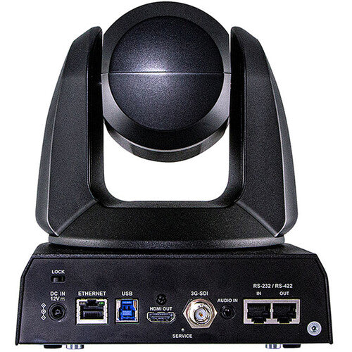 Marshall Electronics CV620-BI2 HD PTZ 20x Camera with 3GSDI, HDMI, USB 3.0 and IP (Black)