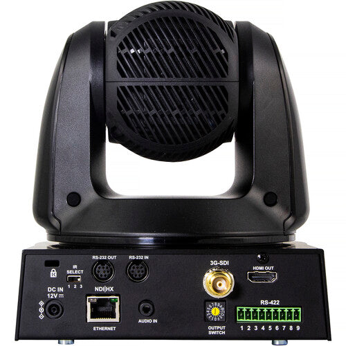 Marshall Electronics CV630-ND3 4K (UHD30) NDI PTZ Camera with 4.8mm-120mm 25x Zoom Lens – 3G-SDI, HDMI & NDI|HX3 Outputs (Black)