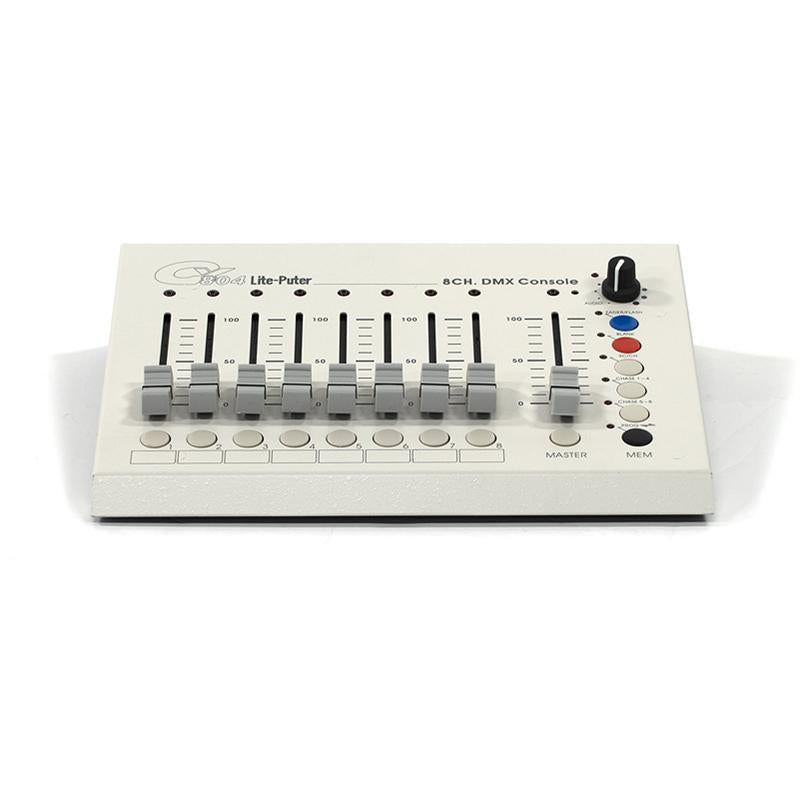 IKAN CX-804 Lite-Puter 8-Channel DMX Lighting Console - IKACX804