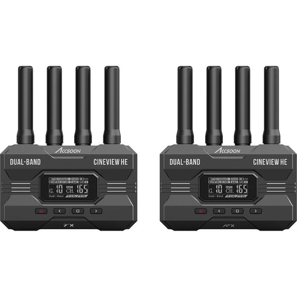 Accsoon Cineview HE HDMI Wireless Video Transmitter and Receiver Set