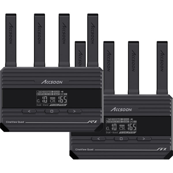 Accsoon CineView Quad Wireless Video Transmission System - ACC-WIT04-QS