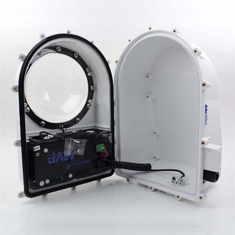 Datavideo D2-HEAT-PoE Camera Housing for PTZ Cameras Series with Heater Blower powered by PoE - DATAD2HEATPOE