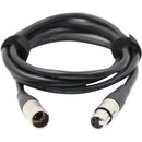 FXLION DC-30H Skypower 24V DC Cable 4-Pin XLR-M to 4-Pin XLR-F