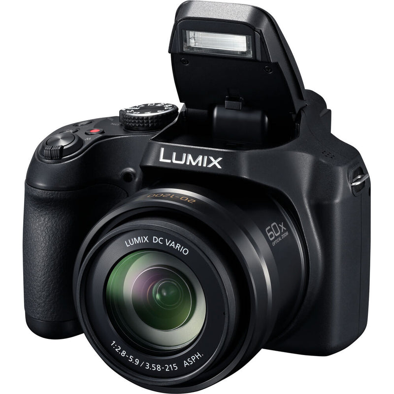 Panasonic LUMIX DC-FZ82D Digital Bridge Camera With Ultra Wide Lens