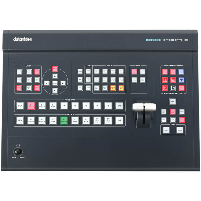 Datavideo SE-2600 HD 8-Channel Digital Video Switcher