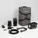 Nanlux Virtual Studio &amp; Chroma Key Broadcast 4-Light Production Kit - NLX-VP-STUDIO-4K-M