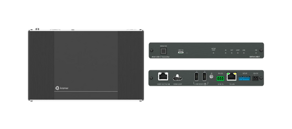 Kramer Electronics EXT3-C-XR-T 4K60 4:4:4 USB–C Transmitter with USB, Ethernet, RS–232, & IR over Extended–Reach HDBaseT 3.0