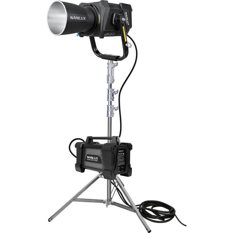 NANLUX Evoke 1200B FL-YK-Kit 1200w Bi-Colour LED Spot Light with FL-35YK Fresnel Lens and Flight Case (SPECIAL OFFER)