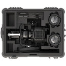 Fiilex Q6 Color-LR LED Fresnel Light K1 Kit with Rolling Hard Case - FLXQ6CLR-K1-KIT