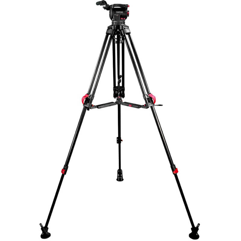 Cartoni Focus 10 Mid-Level Spreader Tripod System Supports upto 11kg