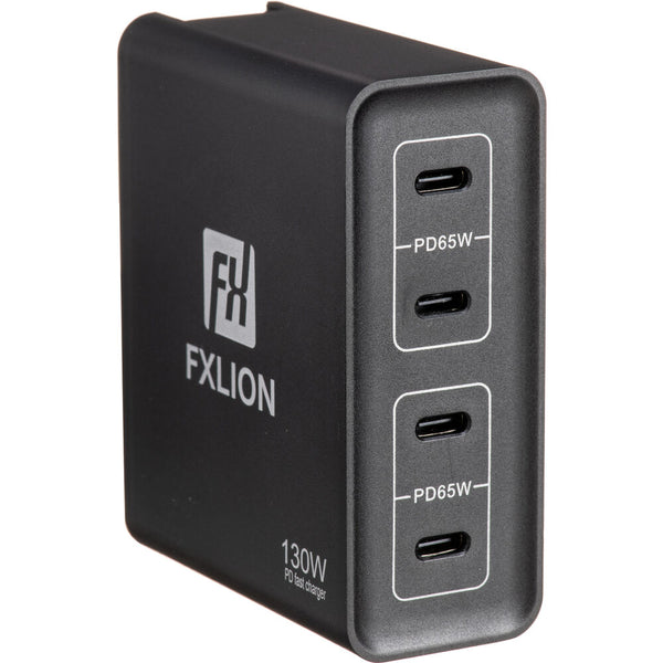 FXLION FX-PD130 4-ch PD Fast Charger USB-C 130W Max