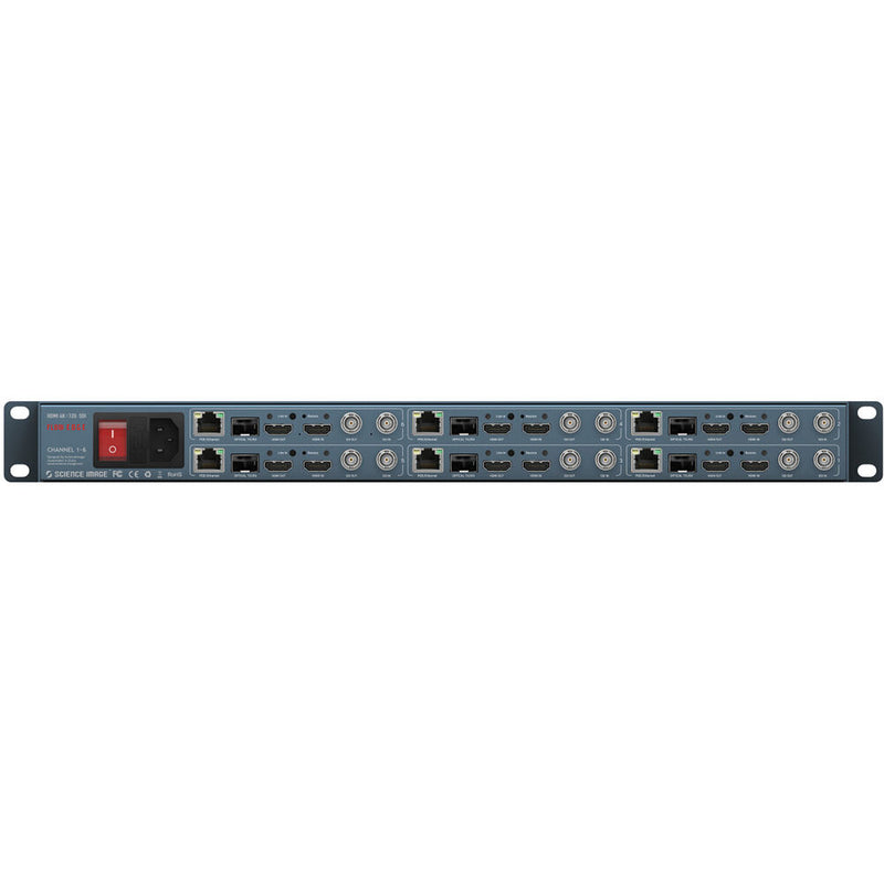 SCIENCE IMAGE Flow Edge 6 6-Channel Rackmount 4K Up/Down/Cross Converter