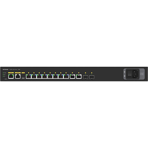 Netgear AV Line M4250-10G2F-PoE+ (GSM4212P) 8x1G PoE+ 125W 2x1G and 2xSFP Managed Switch