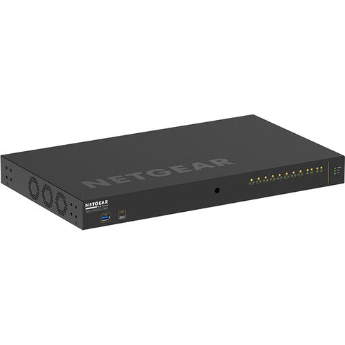 Netgear AV Line M4250-10G2XF-PoE++ (GSM4212UX) 8x1G Ultra90 PoE++ 802.3bt 720W 2x1G and 2xSFP+ Managed Switch