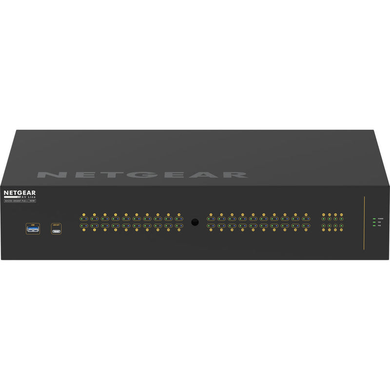 Netgear AV Line M4250-40G8XF-PoE++ (GSM4248UX) 40x1G PoE++ 2,880W and 8xSFP+ Managed Switch