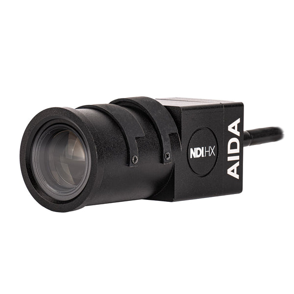 AIDA HD-NDI-TF FHD NDI|HX/SRT/IP PoE Weatherproof IP54 POV Camera with 05-50mm Varifocal Lens
