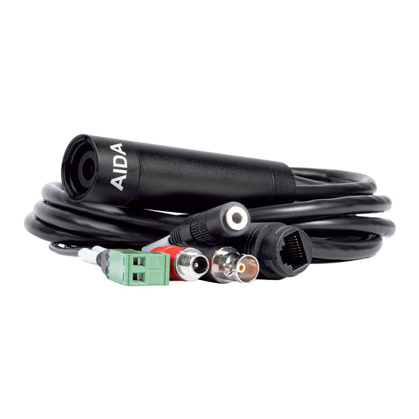 AIDA HD3G-IPC-MINI FHD 3G-SDI with IP Control Lipstick Weatherproof IP67 POV Camera