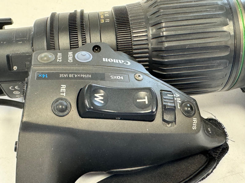 USED Canon HJ14ex4.3IASE Wide Angle Portable Broadcast HDTV Lens