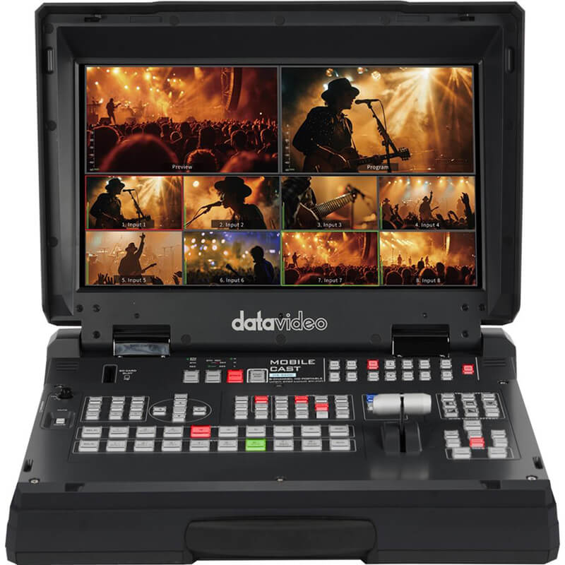 Datavideo HS-2600 HD 8-Channel Portable Video Streaming Studio