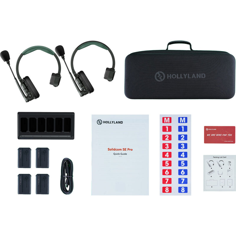Hollyland Solidcom SE Pro 2S Kit - HL-5601Pro-2S