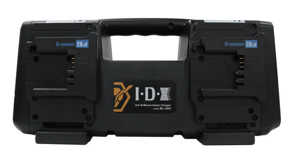 IDX BL-4SX B-Mount 4 Channel Simultaneous Quick Charger