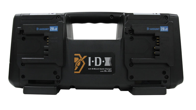 IDX BL-4SX B-Mount 4 Channel Simultaneous Quick Charger