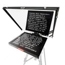 IKAN 15-inch Professional High Bright SDI & HDMI Beam Splitter Teleprompter w/ Travel Kit - PT415-TK