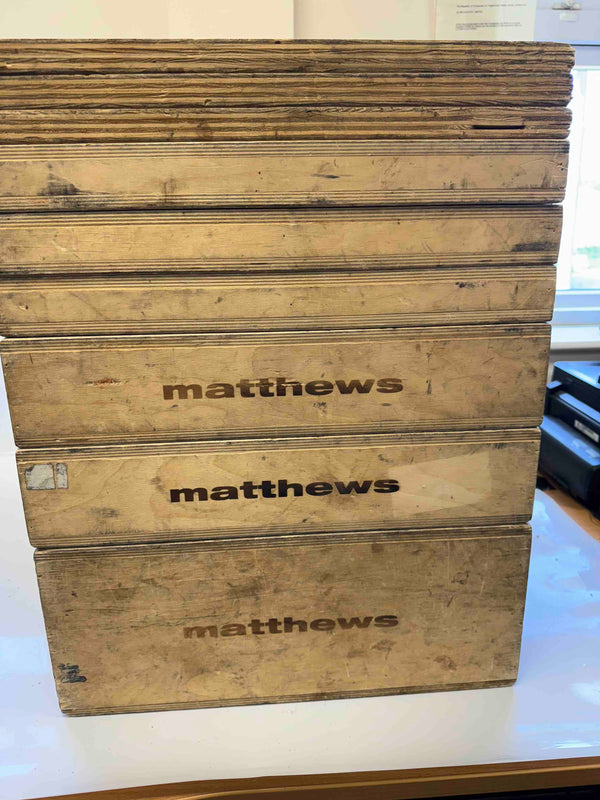USED Matthews Apple Boxes