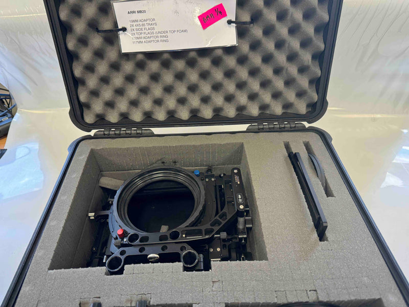 USED ARRI MB-20 Matte Box Kit in Very Good Condition