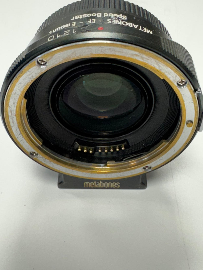 USED Metabones EF to E-Mount Speed Booster – MB_SPEF-E-BM1