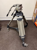 USED Vinten Vision 250 with 1 Pan Bar Studio Dolly & Aluminium Two Stage Legs