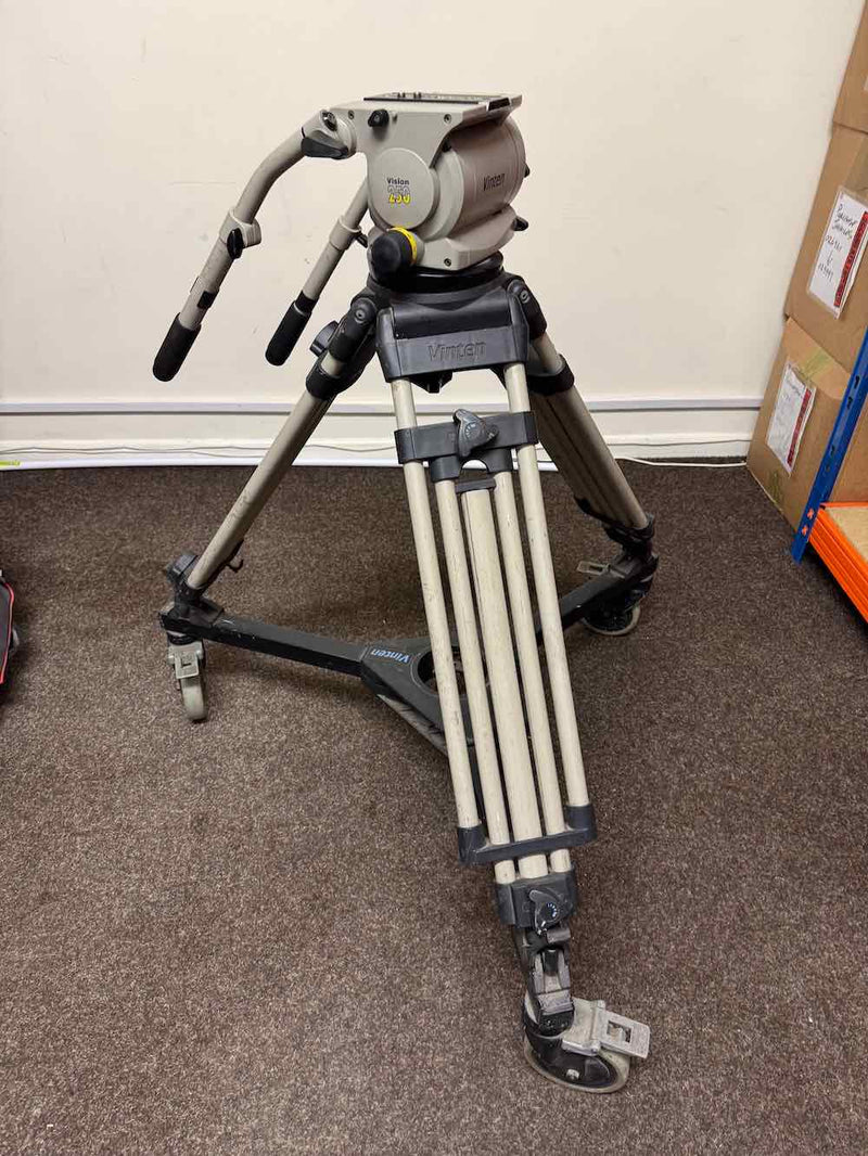 USED Vinten Vision 250 Tripod Head with Vinten HD Tripod Legs