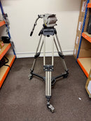 USED Vinten Vision 250 with 1 Pan Bar Studio Dolly & Aluminium Two Stage Legs