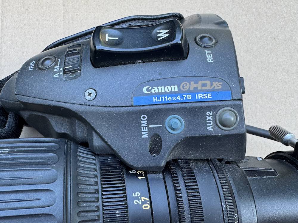 USED Canon HJ11x4.7B IRSE Wide-Angle HD ENG Lens (B4 Mount USED Canon HJ11x4.7B IRSE Wide-Angle HD ENG Lens (B4 Mount