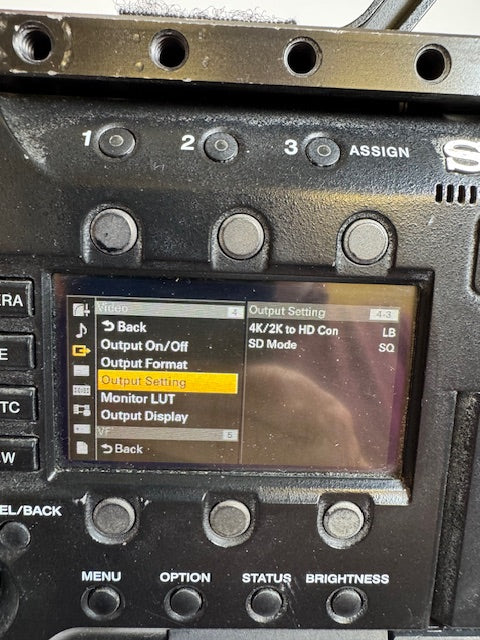 USED Sony PMW-F5 CineAlta Super 35mm 4K CMOS Sensor Camera