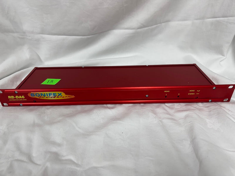 USED Sonifex RB-DA6 Stereo Amplifier in VGC