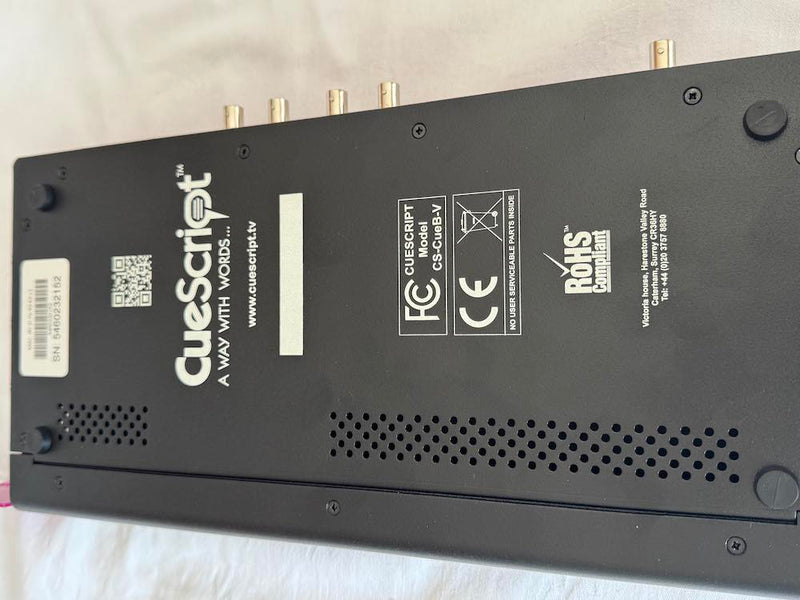 USED CueScript CueB-V CueiT Prompting Software Interface Device