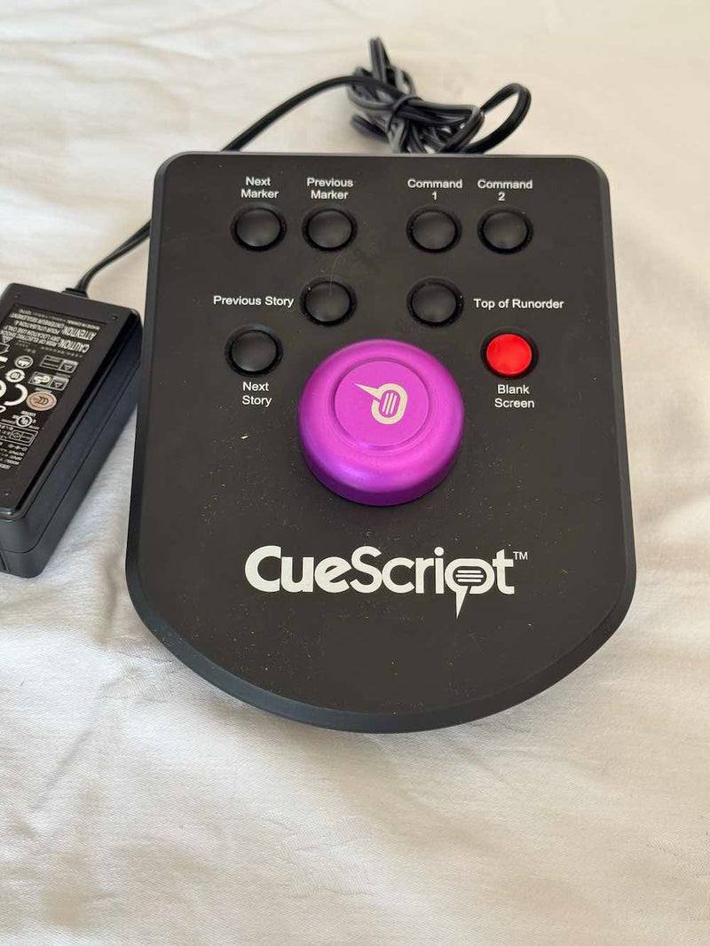 USED CueScript CueB-V CueiT Prompting Software Interface Device