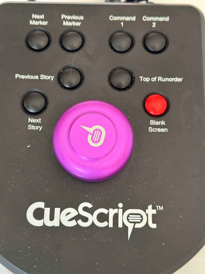 USED CueScript CueB-V CueiT Prompting Software Interface Device