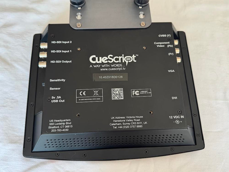 USED CueScript CueB-V CueiT Prompting Software Interface Device
