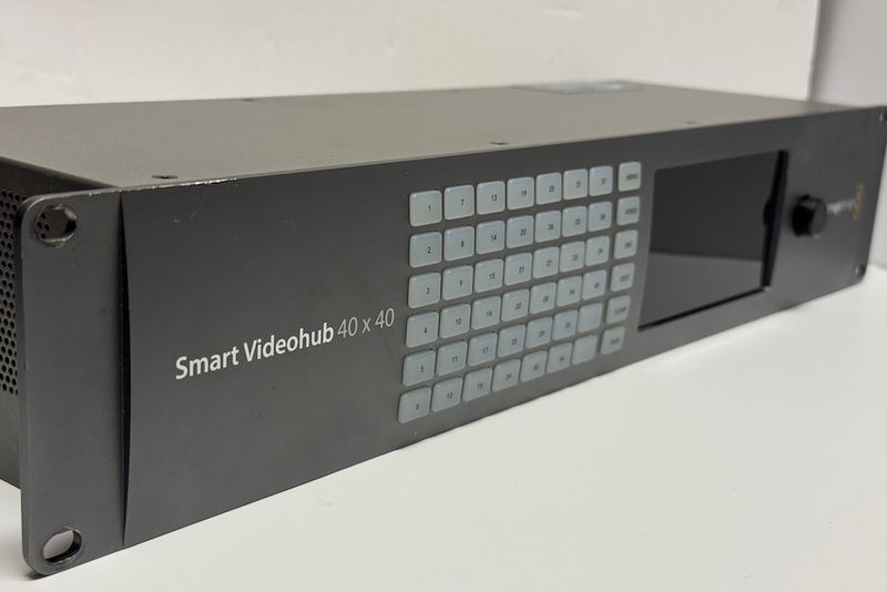 USED Blackmagic Design Smart Videohub 40x40 Router - VHUBSMART6G4