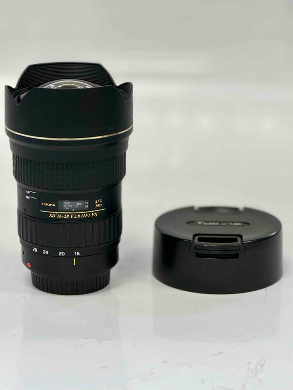 USED Tokina AF 16-28mm f/2.8 at-X PRO FX EF-Mount Lens in Excellent Condition