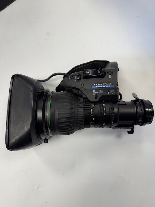 USED Canon HJ22EX7.6B IASE Portable Broadcast HDTV ENG/EFP Lens