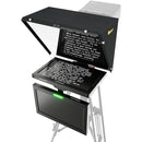 IKAN PT415W-TM-TK Professional 15 in. High Bright Teleprompter - IKAPT415WTMTK
