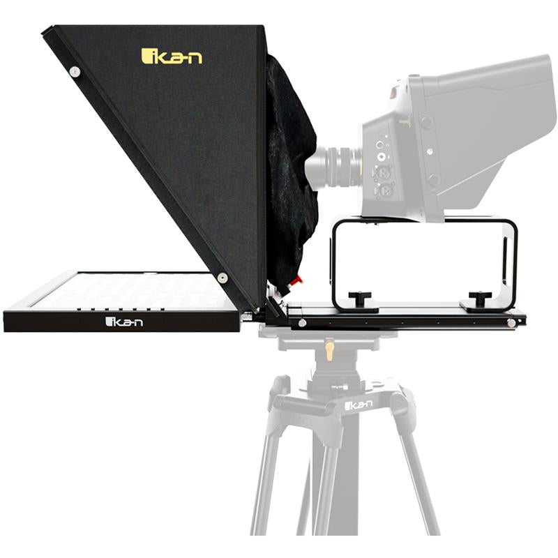 IKAN PT415W-TK Professional 15 in. SDI High Bright Beam Splitter Widescreen Tally Teleprompter - IKAPT415WTK