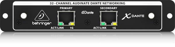 USED Behringer X-DANTE 32-Channel Audinate Dante Expansion Card for X32