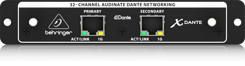USED Behringer X-DANTE 32-Channel Audinate Dante Expansion Card for X32