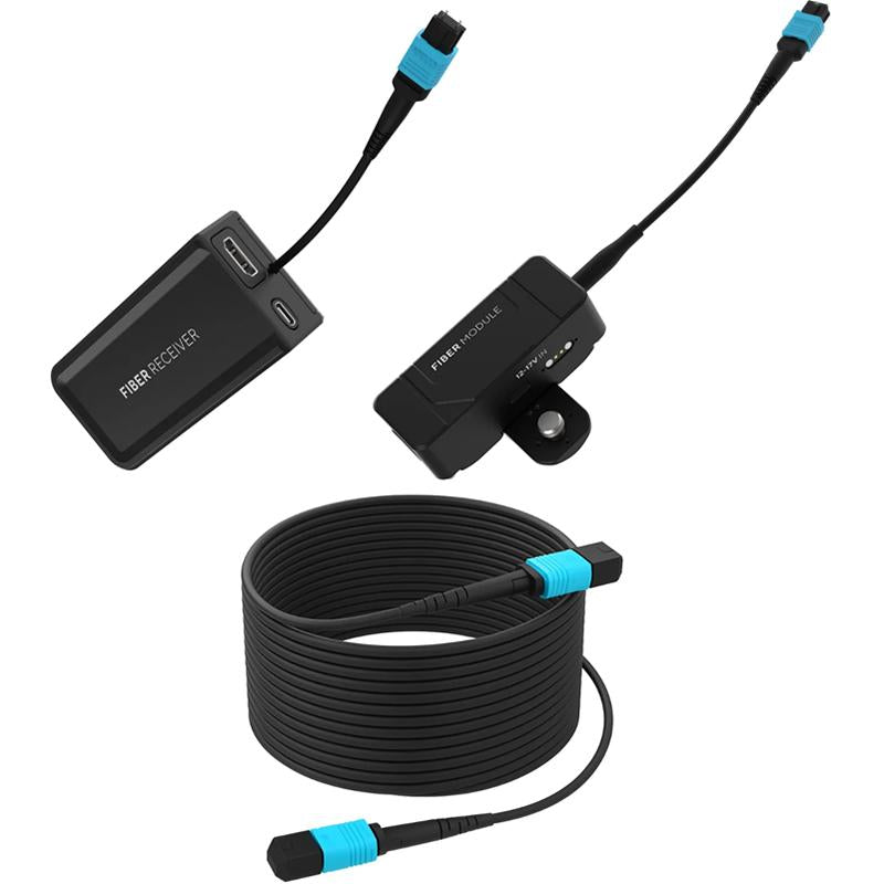 Fletch Fibre 100ft Cable Kit with 1x TX & RX Kit