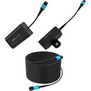 Fletch Fibre 300ft Cable Kit with 1x TX & RX Kit